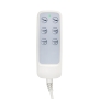Fotel kosmetyczny elektryczny Lux 273b 3 silniki szary - 14