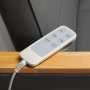Fotel kosmetyczny elektryczny Lux 273b 3 silniki szary - 16
