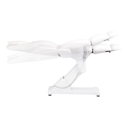 Fotel kosmetyczny elektryczny Sillon Basic 3 siln. biały - 9